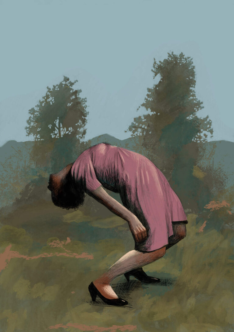 Krister Flodin limited edition print, The Great Unbend. Giclée print.